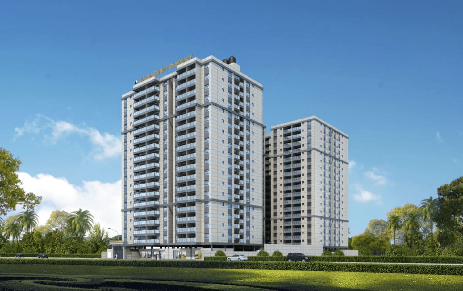 GOLDEN STREET RESIDENCY – PREMIUM 2 & 3 BEDROOM APARTMENTS FOR SALE IN KILELESHWA