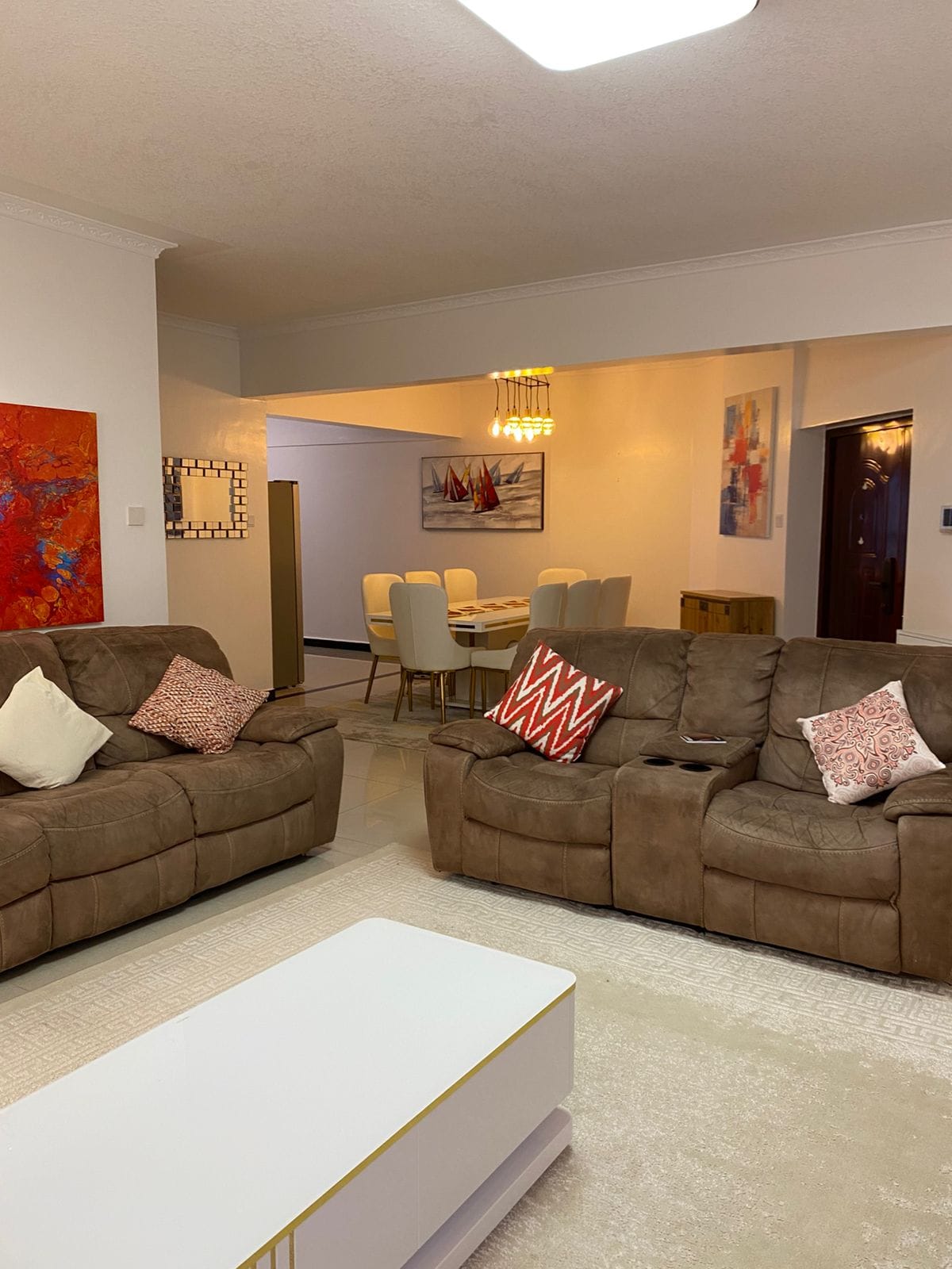 Furnished 3 Bedroom Apartment with DSQ for Rent in Kilimani Nairobi – Brics Apartment