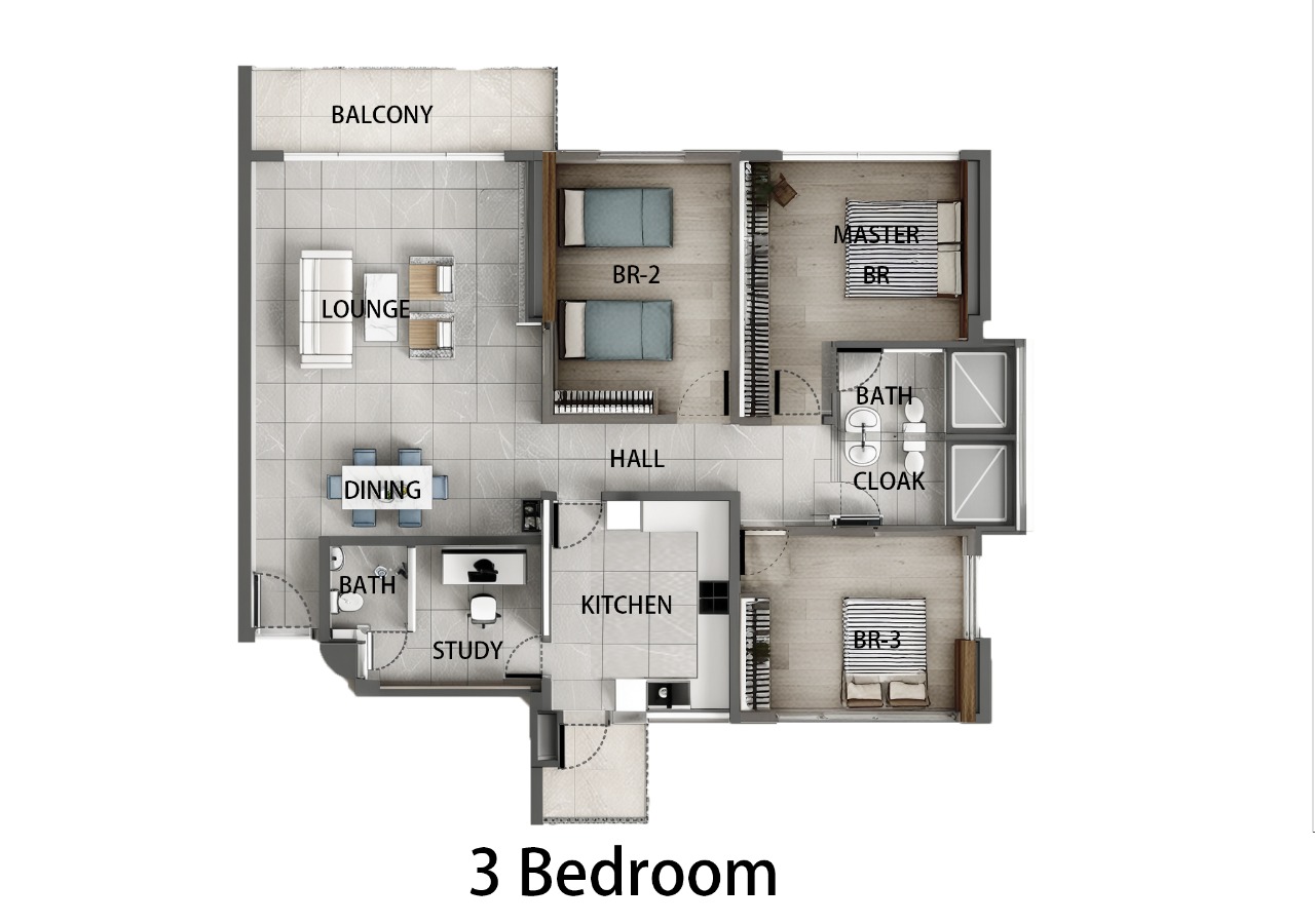 EXPRESS VIEW RESIDENCY KILIMANI – 1 TO 4 BEDROOM APARTMENTS FOR SALE