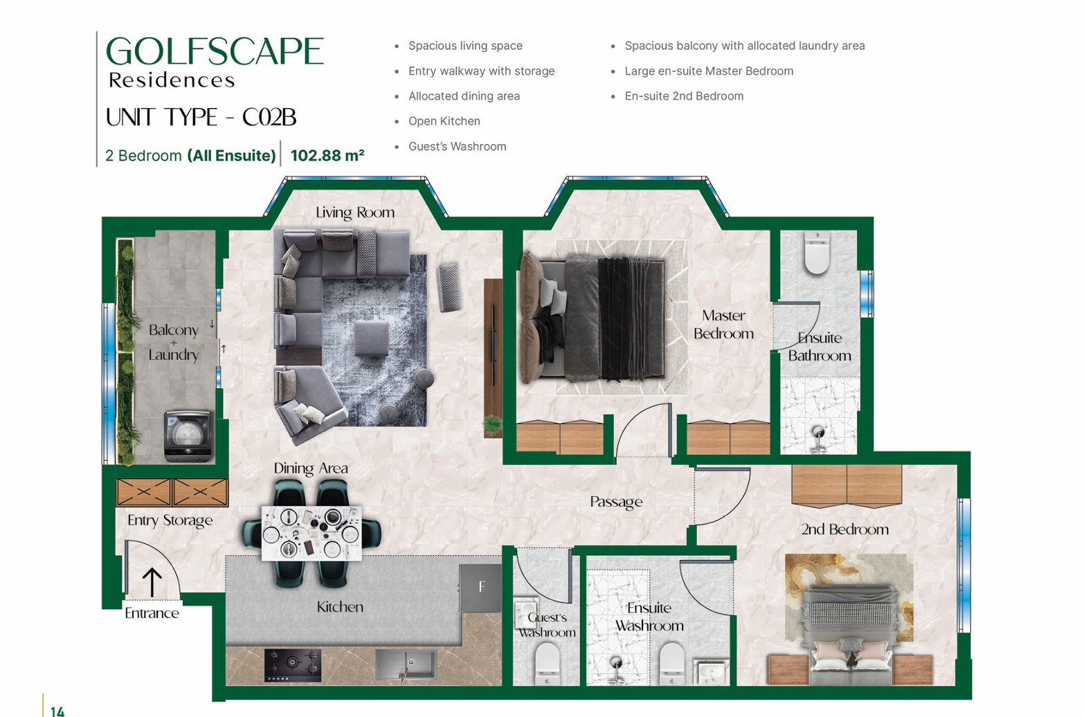 GOLFSCAPE RESIDENCES APARTMENTS & PENTHOUSES FOR SALE ON NGONG ROAD NAIROBI