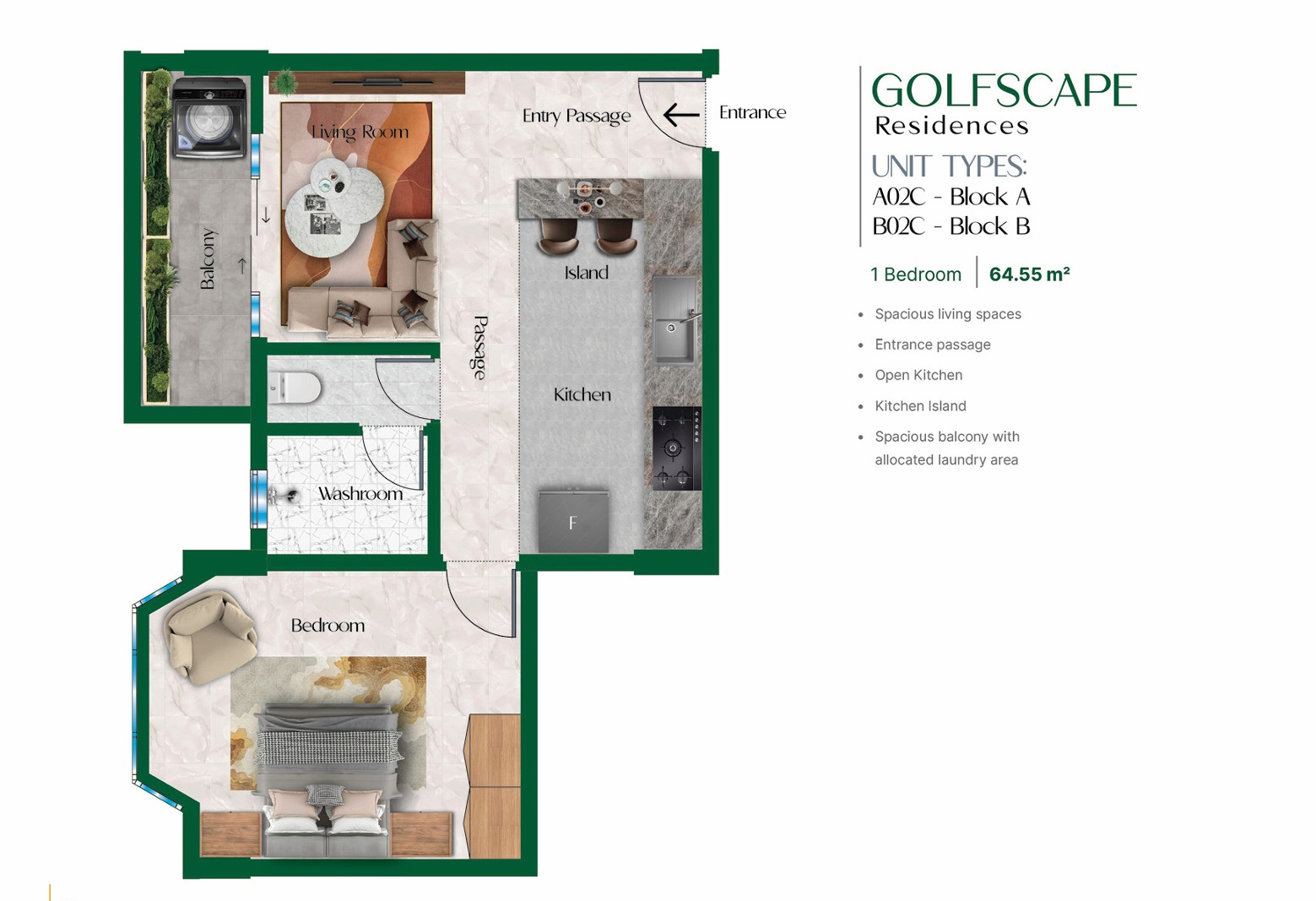 GOLFSCAPE RESIDENCES APARTMENTS & PENTHOUSES FOR SALE ON NGONG ROAD NAIROBI