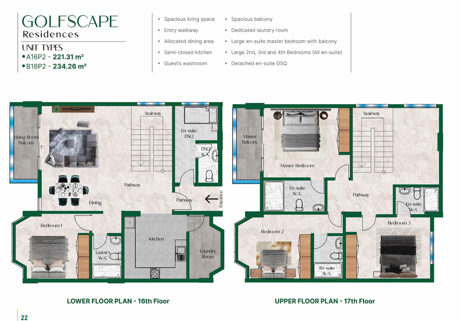 GOLFSCAPE RESIDENCES APARTMENTS & PENTHOUSES FOR SALE ON NGONG ROAD NAIROBI