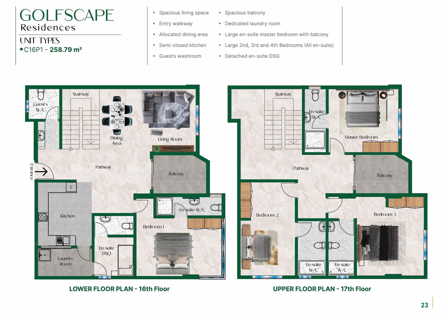 GOLFSCAPE RESIDENCES APARTMENTS & PENTHOUSES FOR SALE ON NGONG ROAD NAIROBI