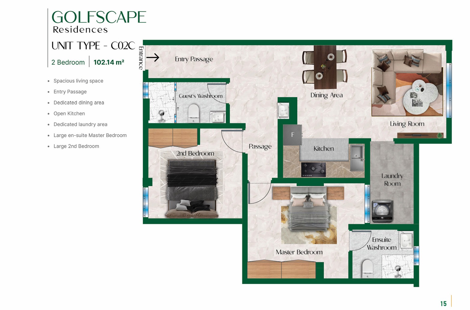 GOLFSCAPE RESIDENCES APARTMENTS & PENTHOUSES FOR SALE ON NGONG ROAD NAIROBI