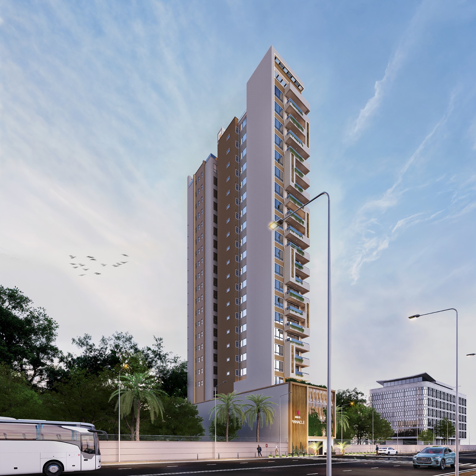 Kings Pinnacle – Luxury 2 & 3 Bedroom Apartments for Sale in Westlands, Nairobi From KES 13M