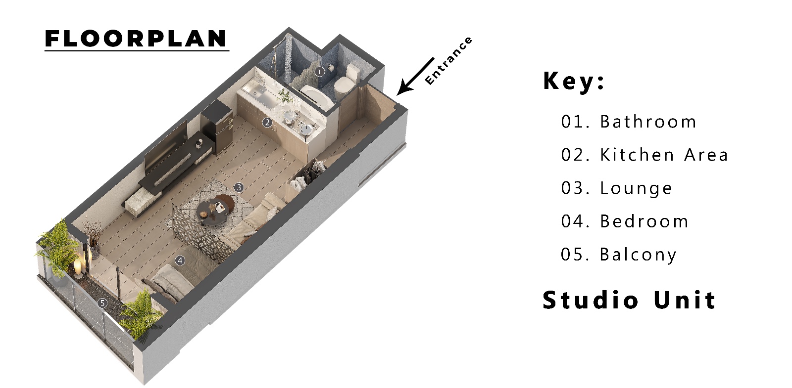 BAYSTAR – Modern Studio, 1 & 2 Bedroom Apartments for Sale in Kilimani From KES 3M
