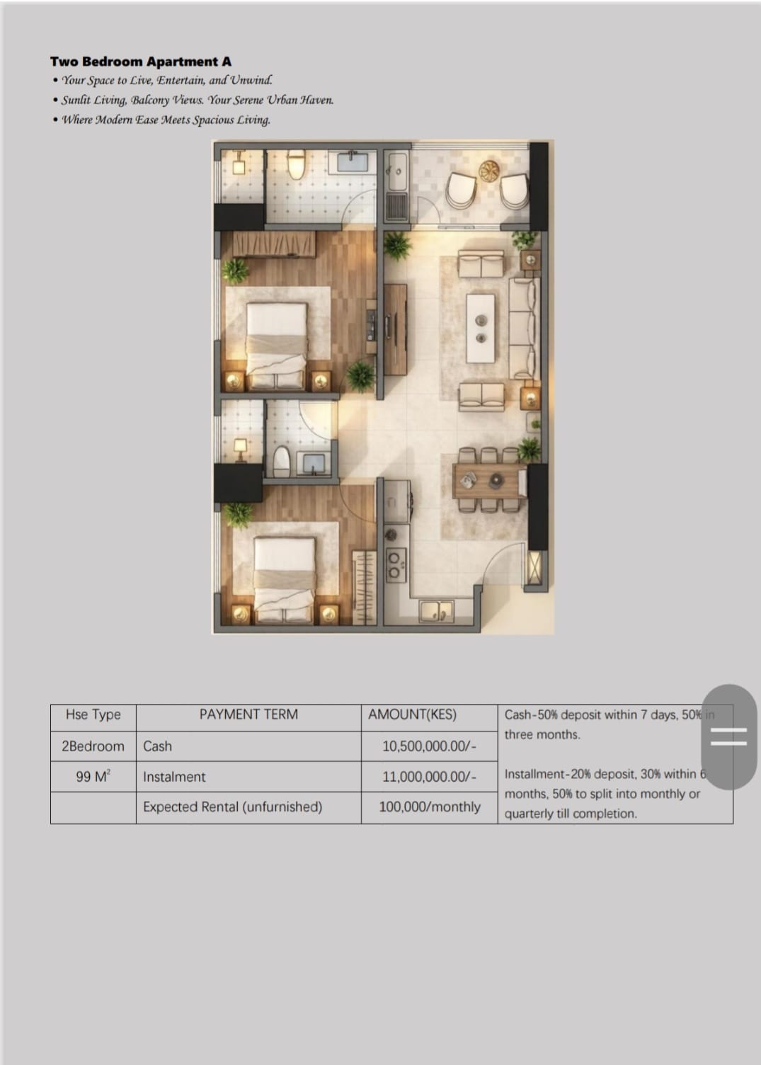 Skyline Westlands – Modern Studios, 1 and 2 Bedroom Apartments for Sale | From KES 5M Skyline Westlands – Modern Studios, 1 and 2 Bedroom Apartments for Sale | From KES 5M